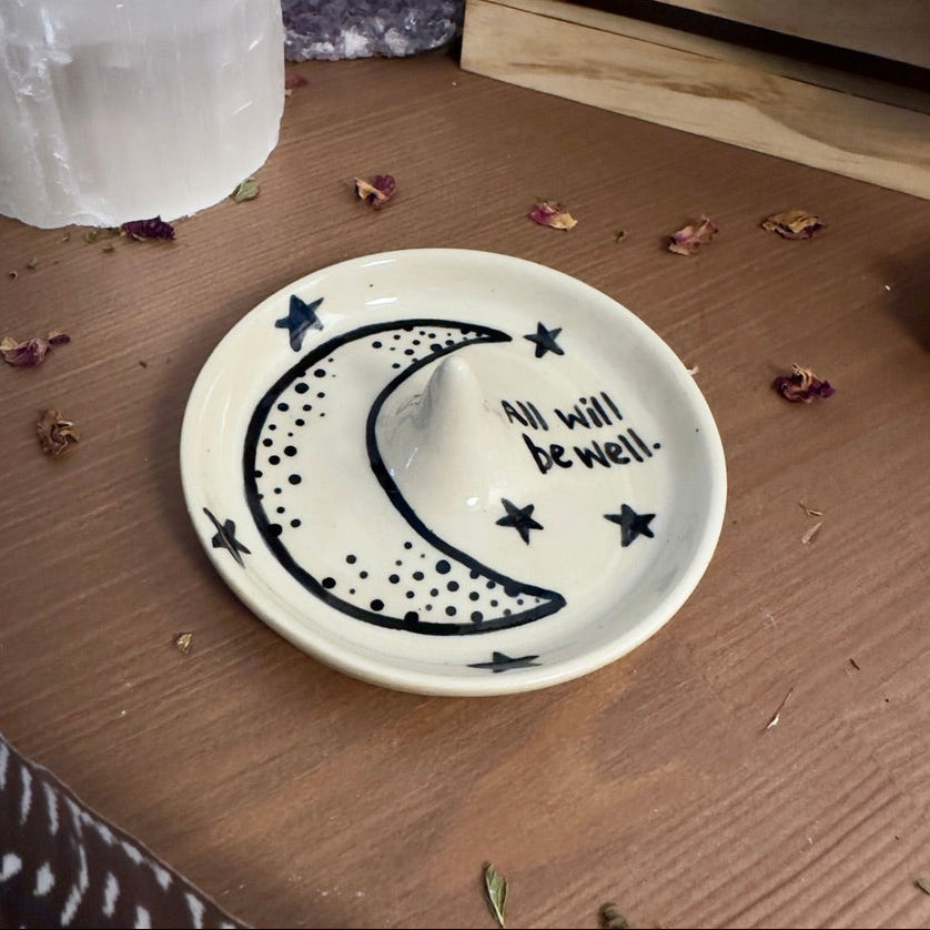 All will be well. - ring dish