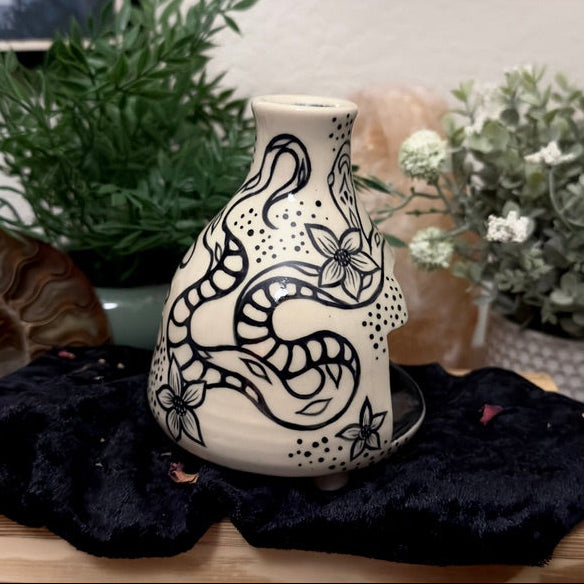 Ink & Earth - Cycle of Renewal Chimenea