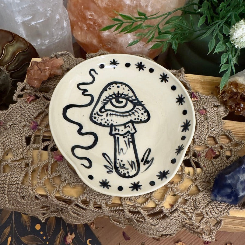 Shroom with a View (1) - spoon rest