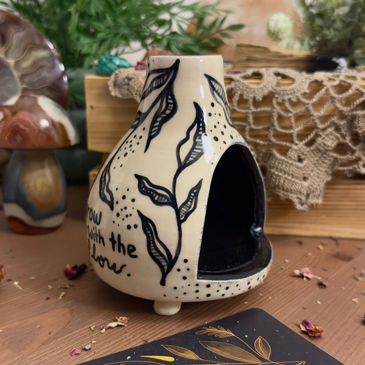 Grow with the Flow - chimenea