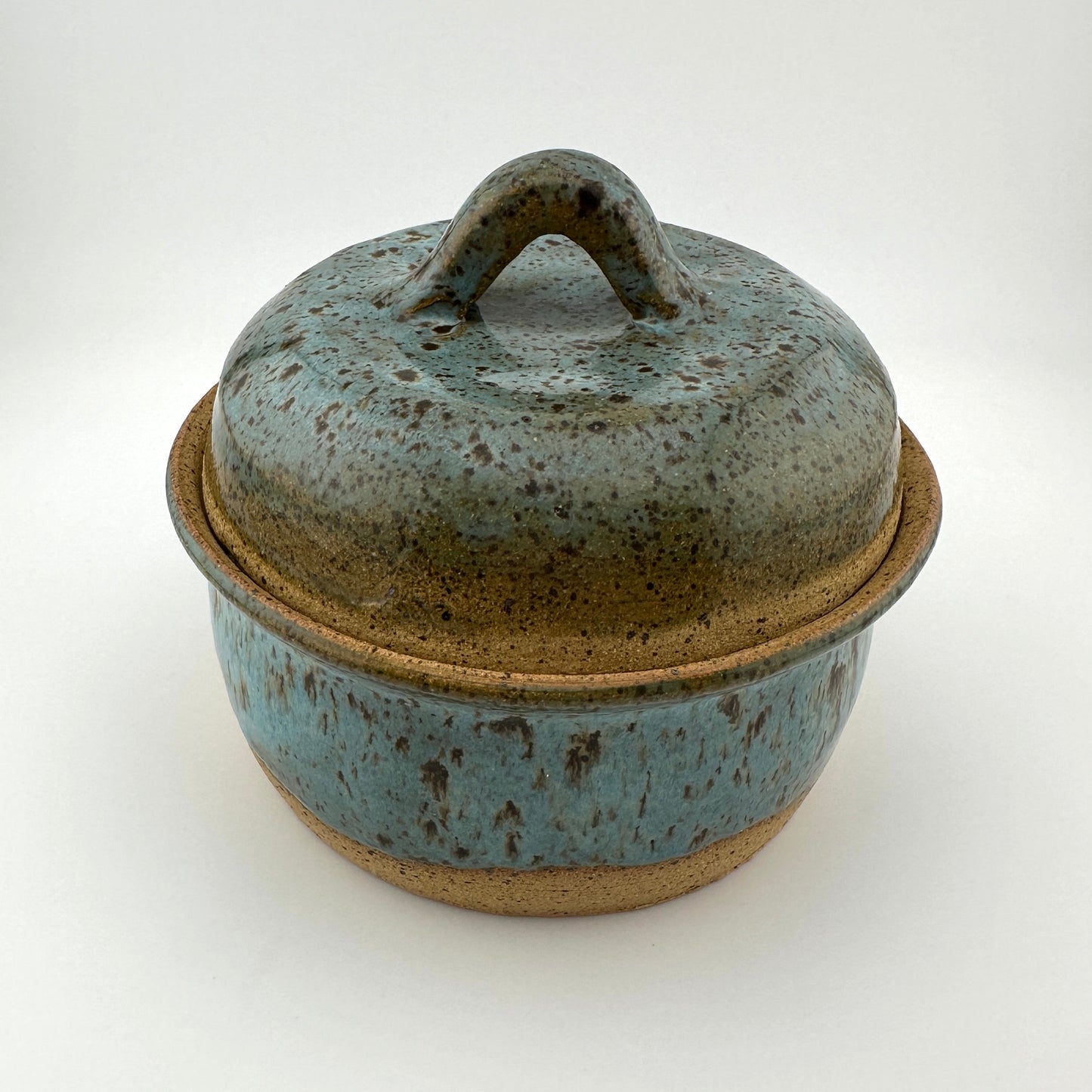 Turquoise Lidded Vessel