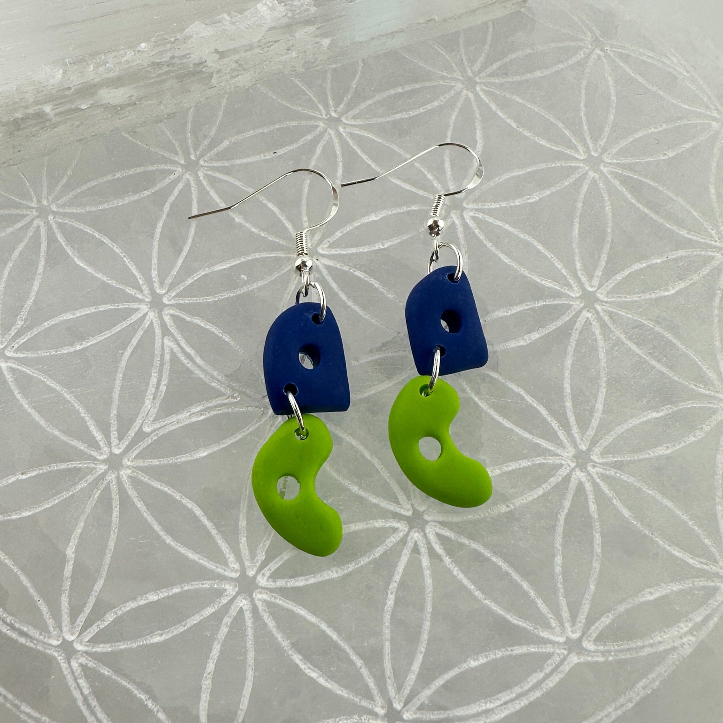 Pottery Rib/Sponge Earrings