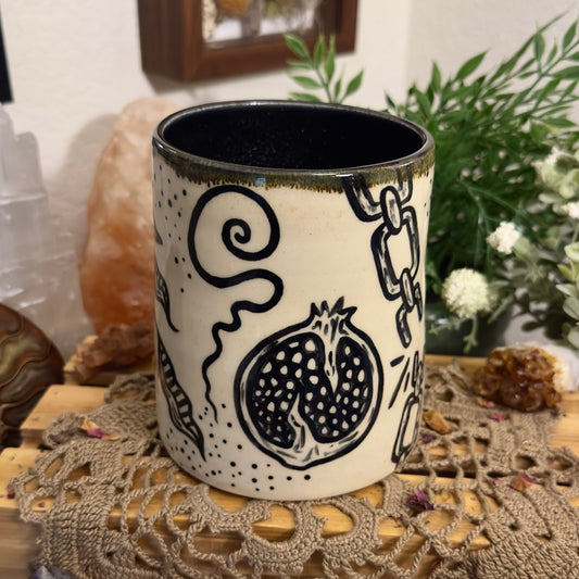Rooted but Unchained - large tumbler