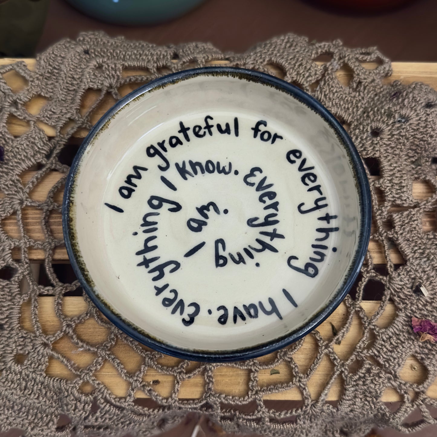 Grateful dish