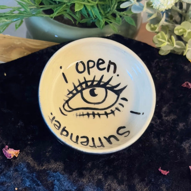 i open. i surrender. - bowl