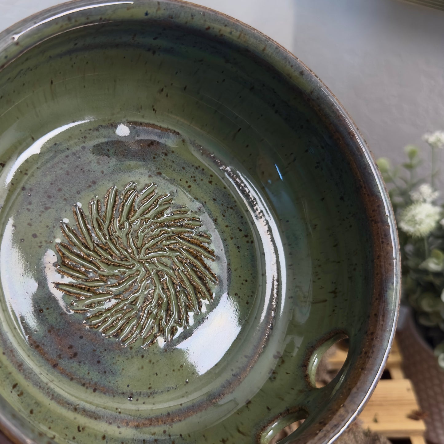3-in-1 Bowl ~ Ocean Jasper