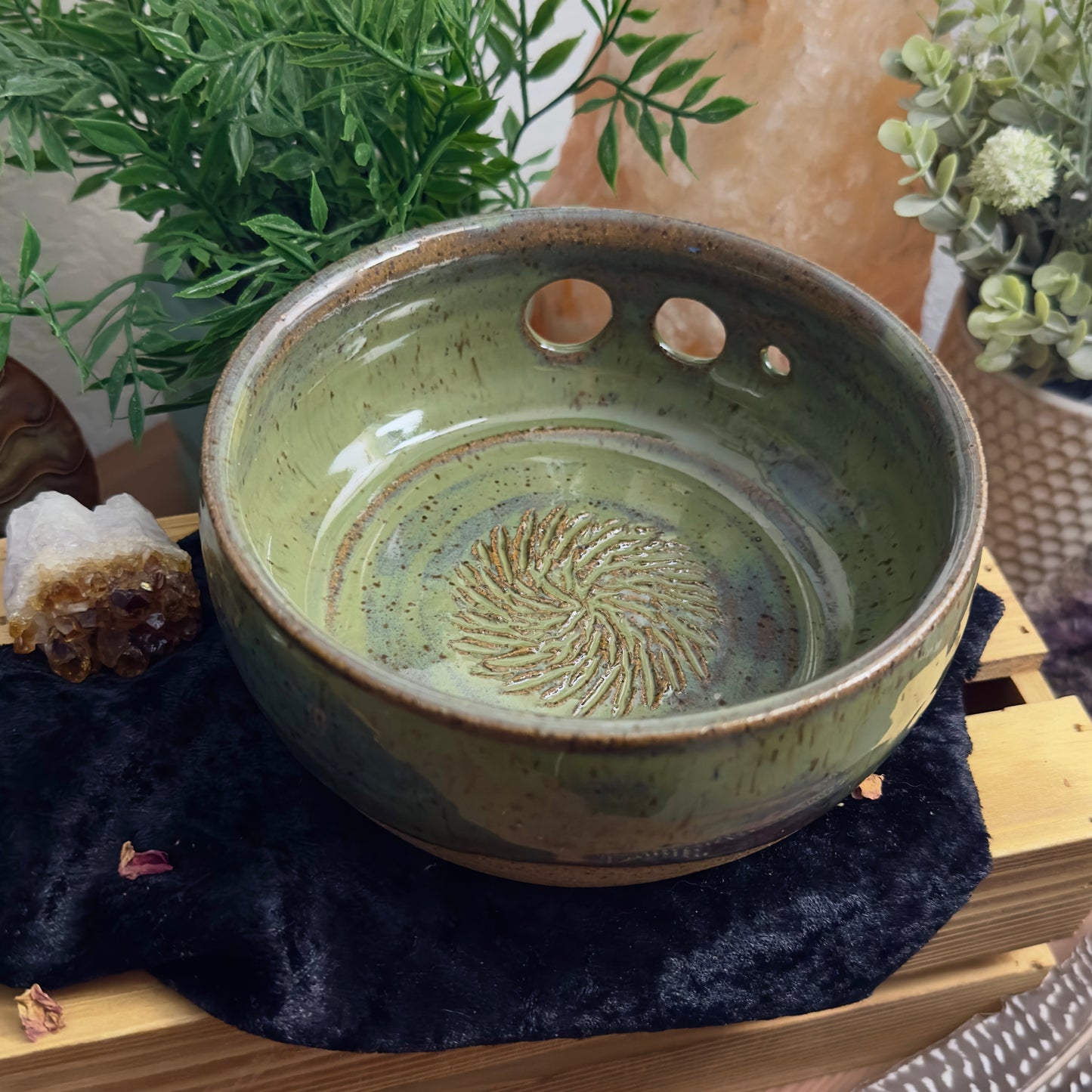 3-in-1 Bowl ~ Ocean Jasper