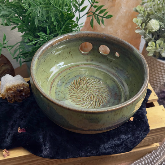 3-in-1 Bowl ~ Ocean Jasper