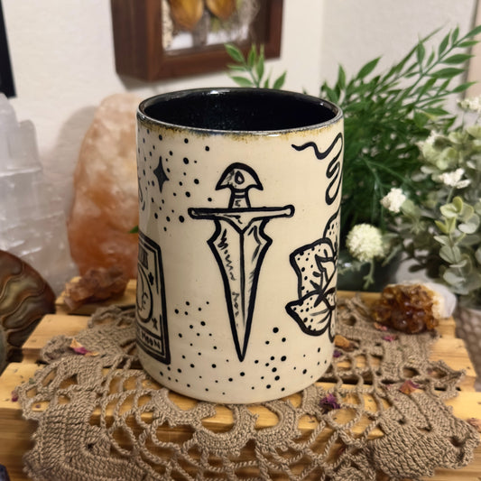 Deep Knowing - large tumbler