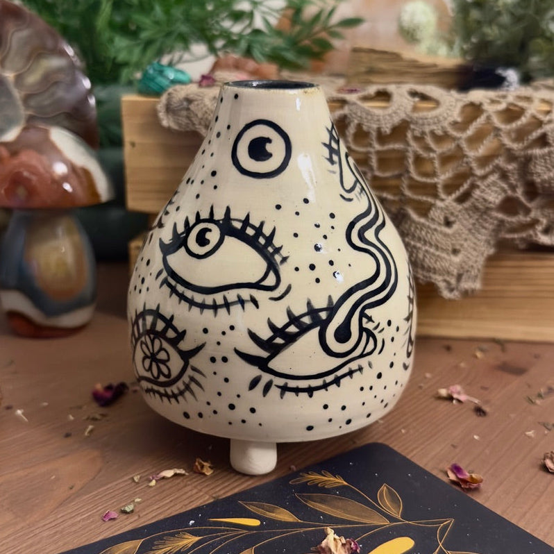 Eye See What You Did There - chimenea