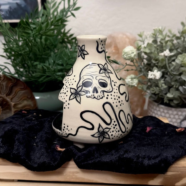Ink & Earth - Cycle of Renewal Chimenea