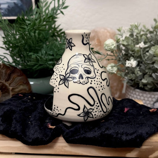 Ink & Earth - Cycle of Renewal Chimenea