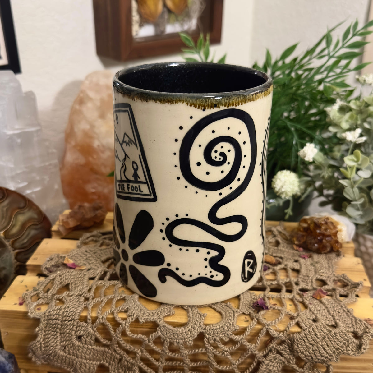 Sacred Departure - large tumbler