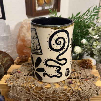 Sacred Departure - large tumbler