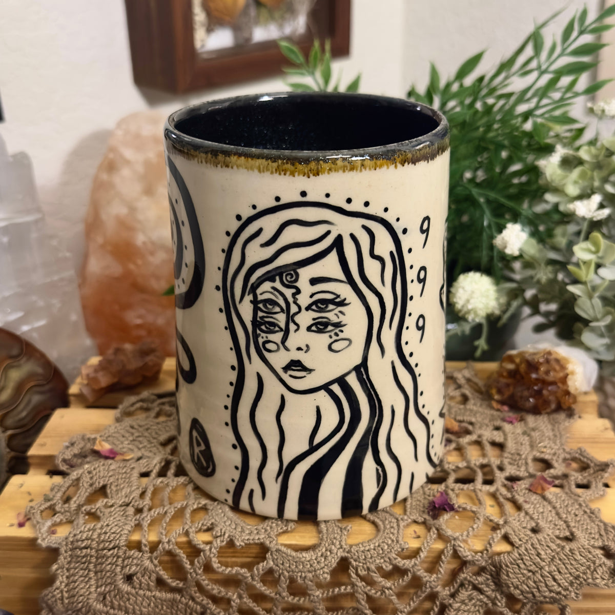 Sacred Departure - large tumbler