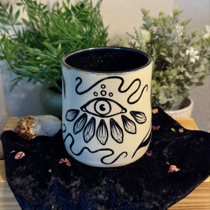 I am not afraid to be seen growing - tumbler