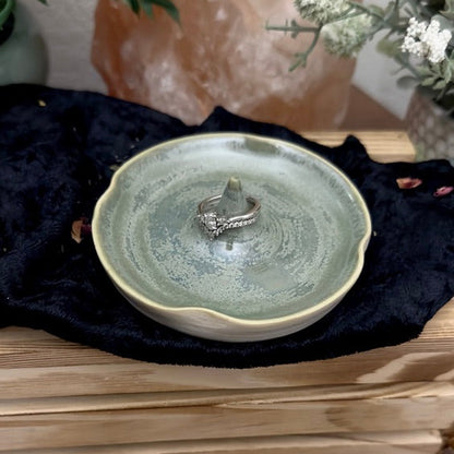 Green Tea Ring Dish