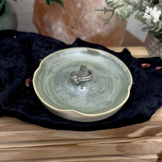 Green Tea Ring Dish
