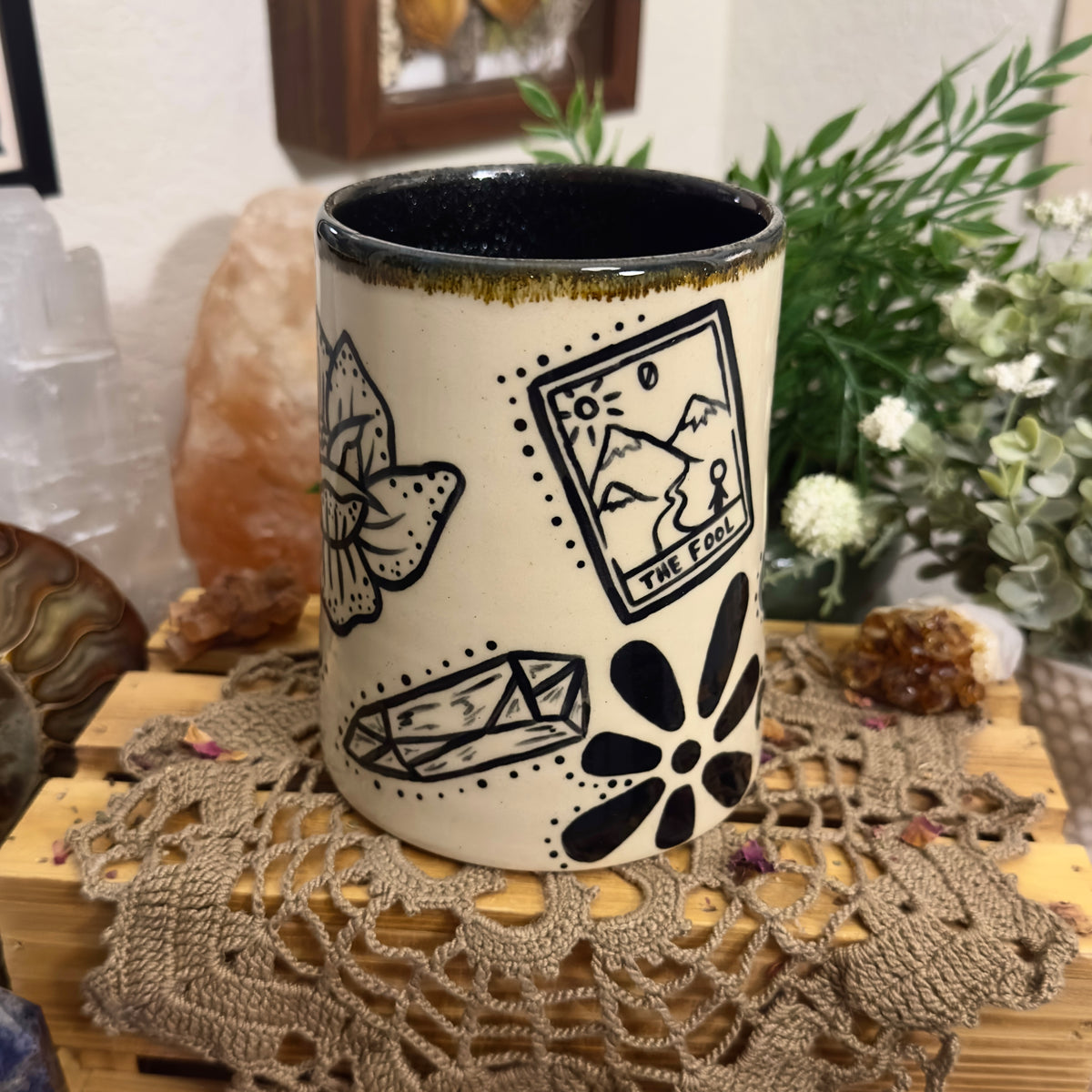 Sacred Departure - large tumbler