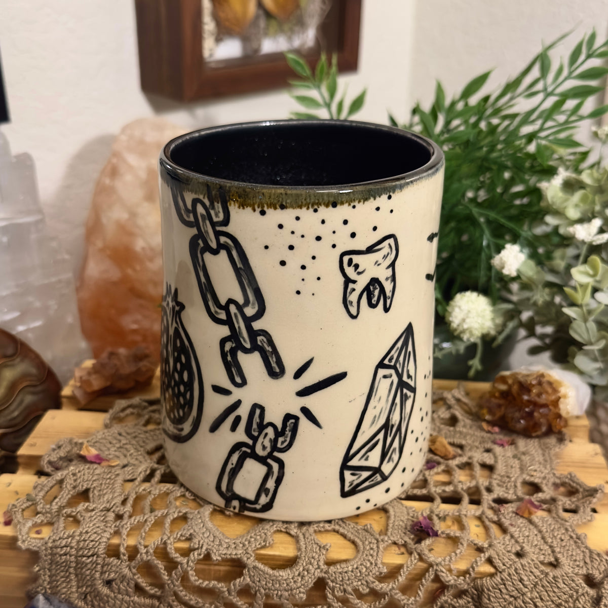 Rooted but Unchained - large tumbler