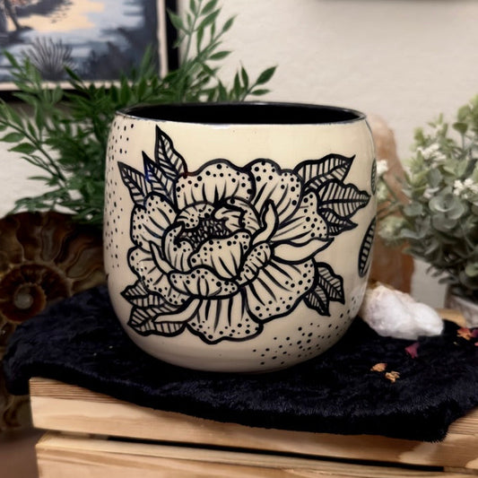Ink & Earth - Floral Vessel