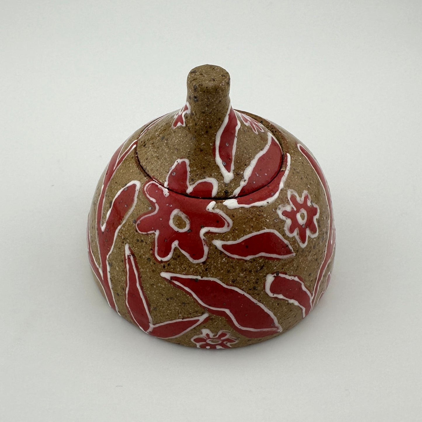 Mini Floral Lidded Vessel