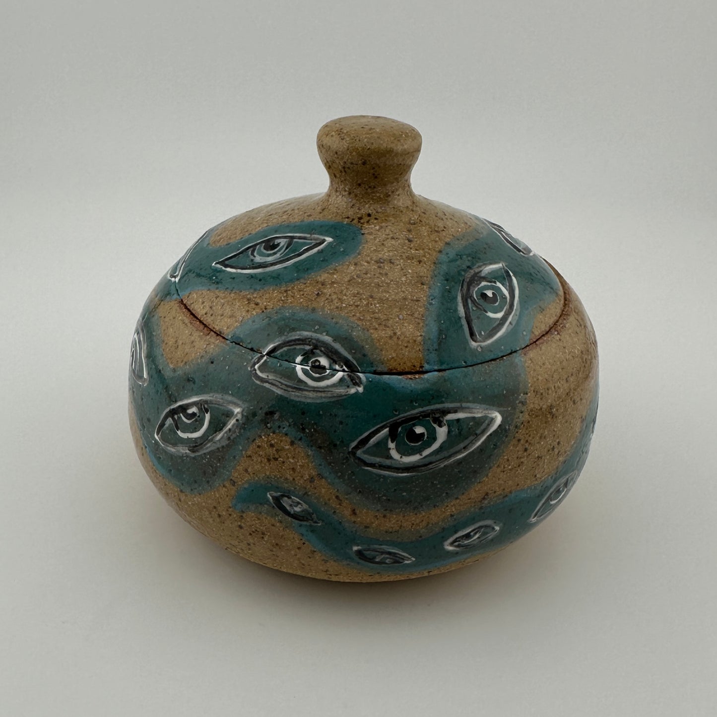 Snek Lidded Vessel