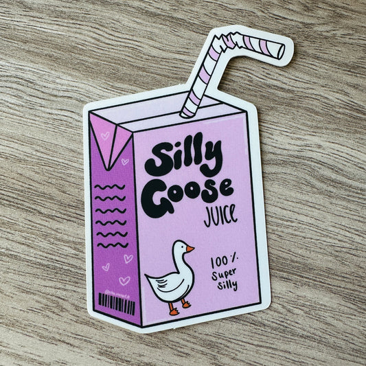 "Silly Goose Juice" - Sticker