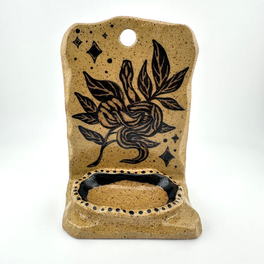 Snake & Leafy Brach Altar