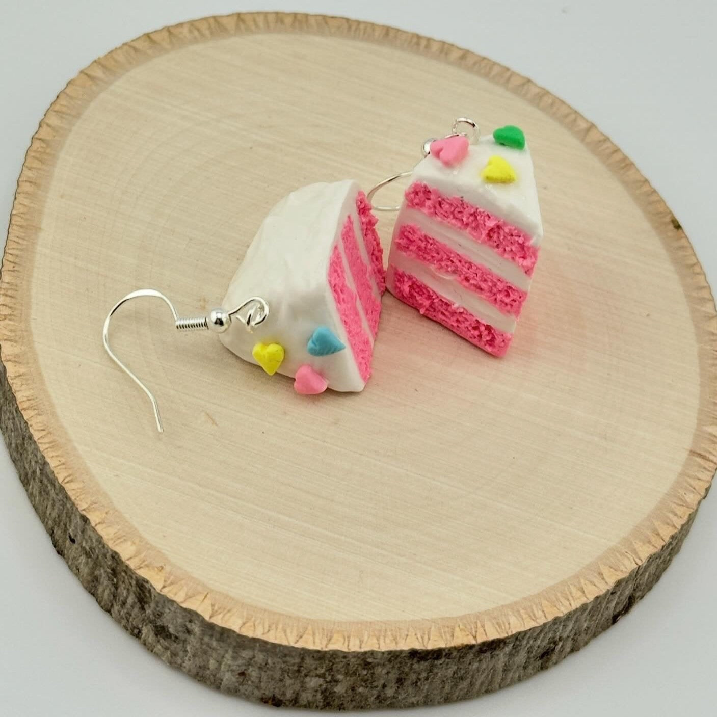 Pink Cake Earrings