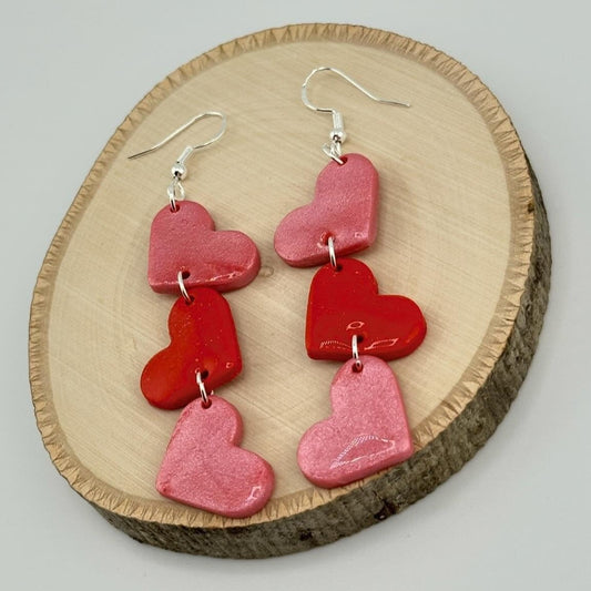 3-Tier Heart Dangle