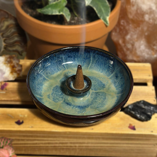 Frozen Pond- Tiered Vessel