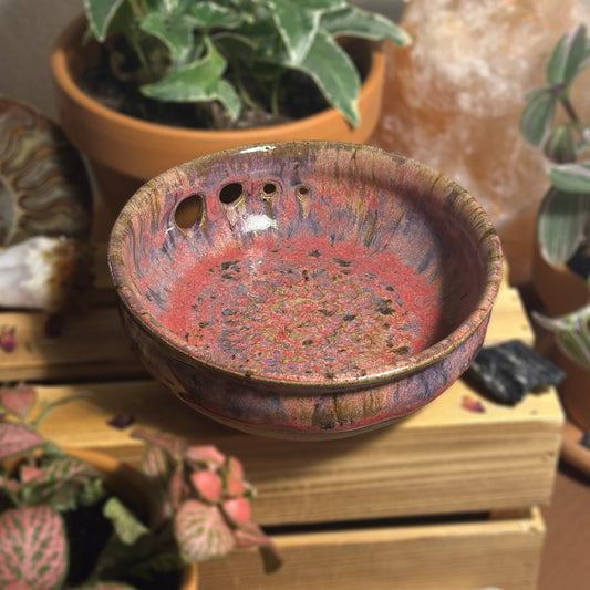 Speckled Bloom - Herb Stripping Bowl